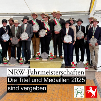 Die NRW-Fahrmeisterschaften 2025 sind entschieden Die NRW-Fahrmeisterschaften 2025 sind entschieden