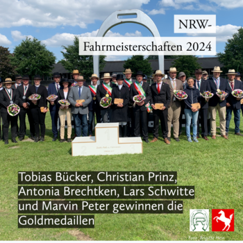 Die NRW-Fahrmeisterschaften 2024 sind entschieden Die NRW-Fahrmeisterschaften 2024 sind entschieden